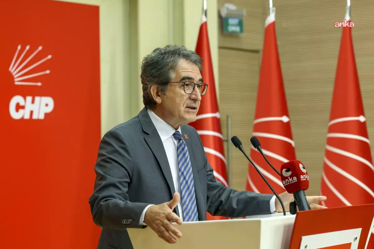 CHPden Issizlik Uyarisi Dusus Aldatici