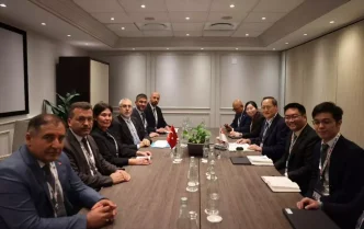 Calisma Bakani Isikhan G20 Toplantisi Icin Guney Afrikada Ikili Gorusmeler