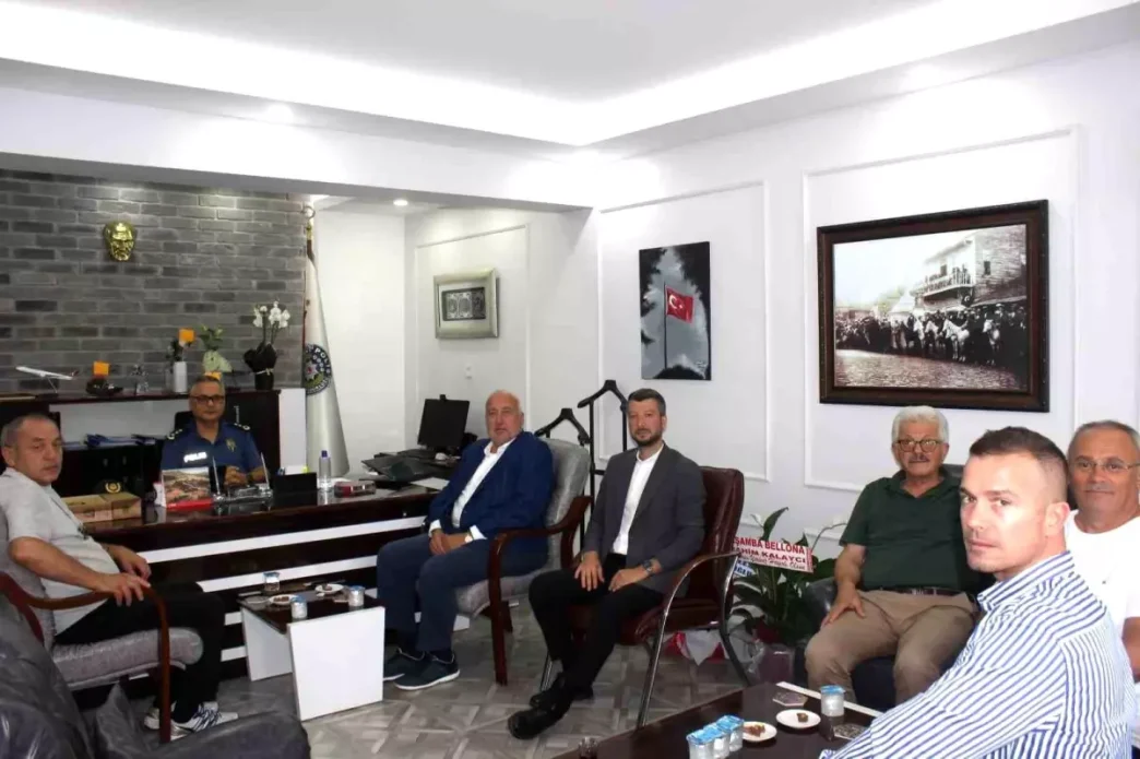 Carsamba Ticaret Borsasindan Emniyet Teskilatina Ziyaret