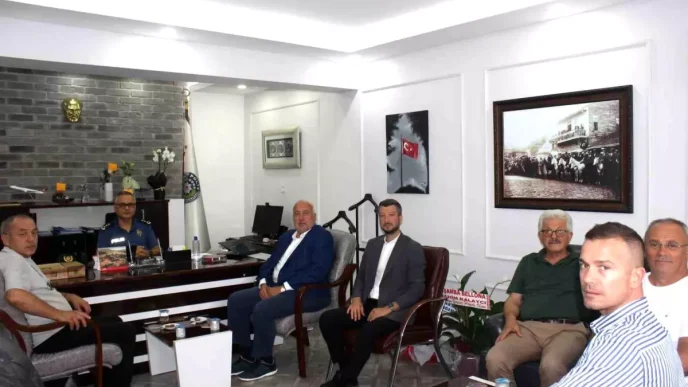 Carsamba Ticaret Borsasindan Emniyet Teskilatina Ziyaret