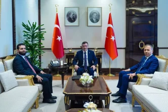 Cevdet Yilmaz Suriye Icisleri Bakani ile Gorustu