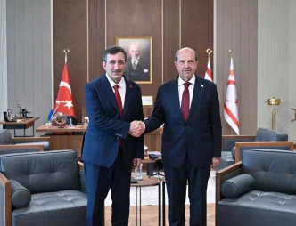Cevdet Yilmaz ve Ersin Tatardan Turkiye KKTC Iliskileri Uzerine Gorusme