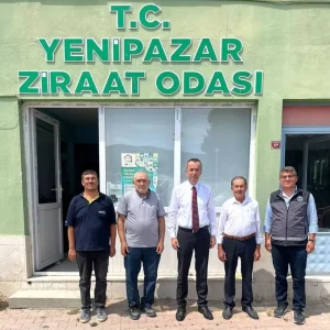Ciftcilerle Is Birligi Icin Yenipazar Ziraat Odasina Ziyaret