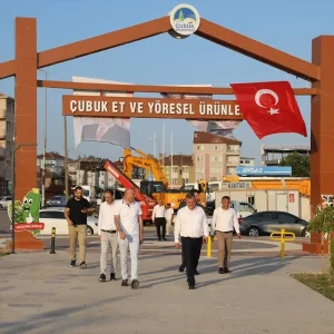 Cubuk Belediyesi Et ve Yoresel Urunler Pazari Acildi