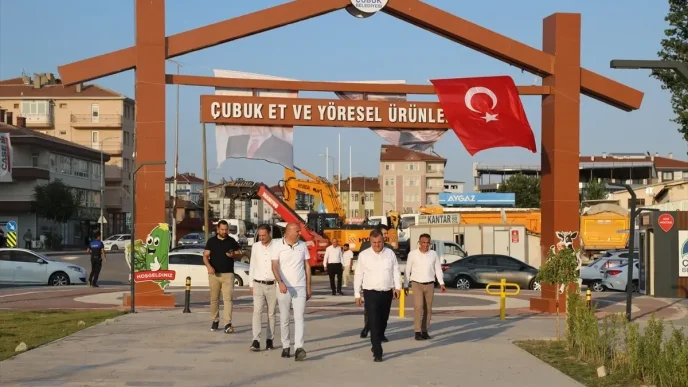 Cubuk Belediyesi Et ve Yoresel Urunler Pazari Acildi