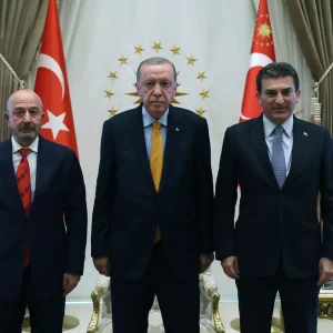 Cumhurbaskani Erdogan OYAK Heyetini kabul etti