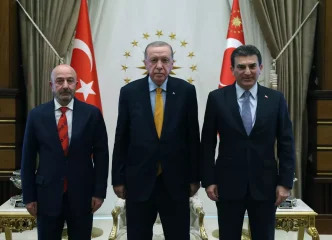 Cumhurbaskani Erdogan OYAK Heyetini kabul etti