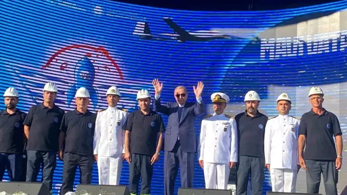 Cumhurbaskani Erdogan Teknofest gencligi bentleri tek tek yikarak dolu dizgin