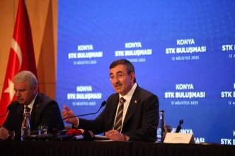 Cumhurbaskani Yardimcisi Yilmaz Konyada STK temsilcileriyle bir araya geldi Aciklamasi