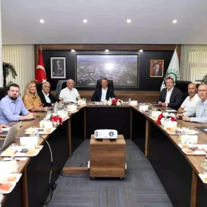 Denizli OSBde Tekstil Sektoru icin Is Birligi Toplantisi