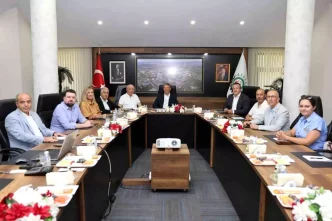 Denizli OSBde Tekstil Sektoru icin Is Birligi Toplantisi
