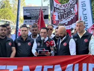 Devlet Memurlari Konfederasyonu Toplu Sozlesme Teklifini Protesto Etti