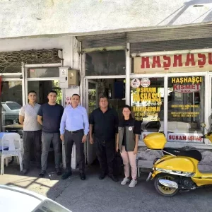 Dinar Tarim Muduru Hashas Ureticilerini Ziyaret Etti