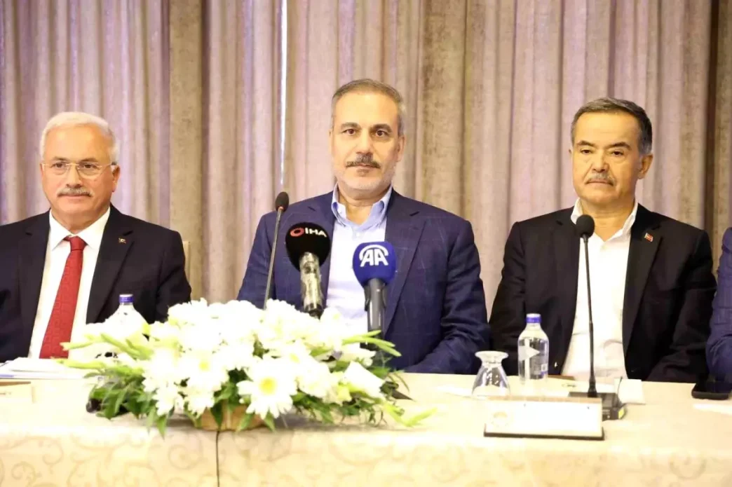 Disisleri Bakani Fidan Hedefimiz bolgemizdeki catismalarin biran once durmasi