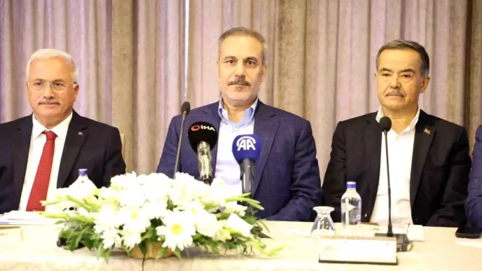 Disisleri Bakani Fidan Hedefimiz bolgemizdeki catismalarin biran once durmasi