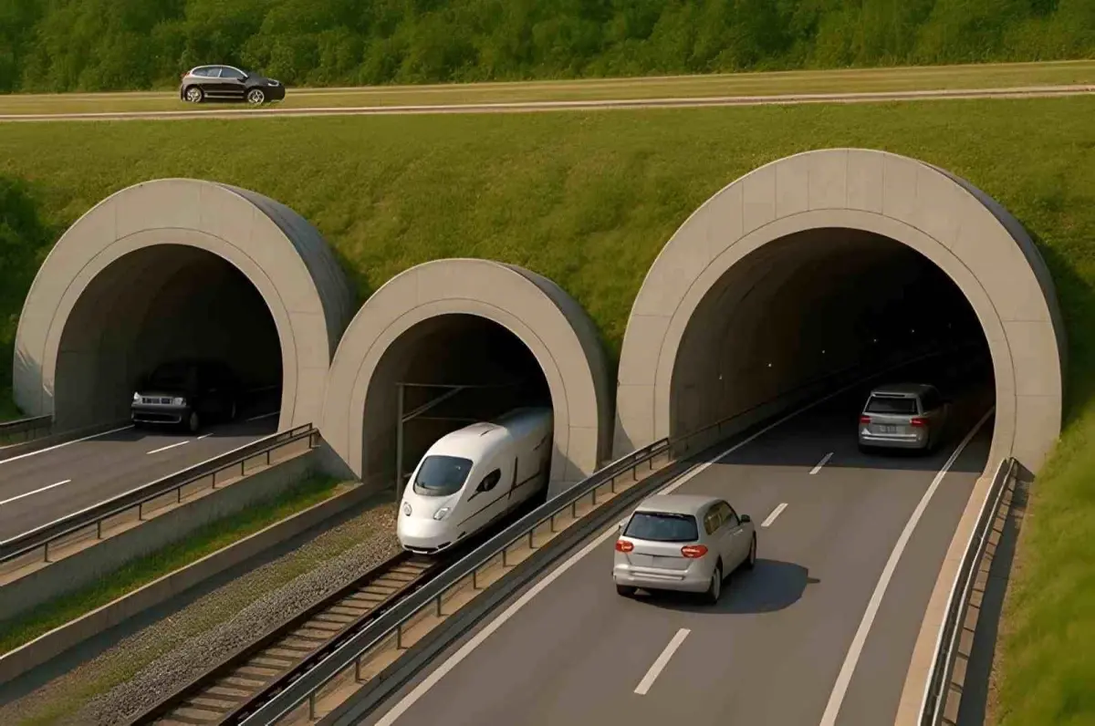 Dortyol Hassa Demir Yolu ve Otoyolu Tunelleri Projesi yola cikiyor