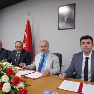 Duzkoy Meslek Yuksekokulu Icin Arazi Tahsis Protokolu Imzalandi