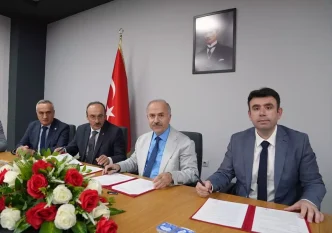 Duzkoy Meslek Yuksekokulu Icin Arazi Tahsis Protokolu Imzalandi