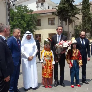 Enerji ve Ekonomi Bakanlarindan Kilis Valiligine Ziyaret