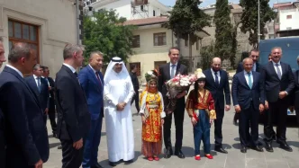 Enerji ve Ekonomi Bakanlarindan Kilis Valiligine Ziyaret