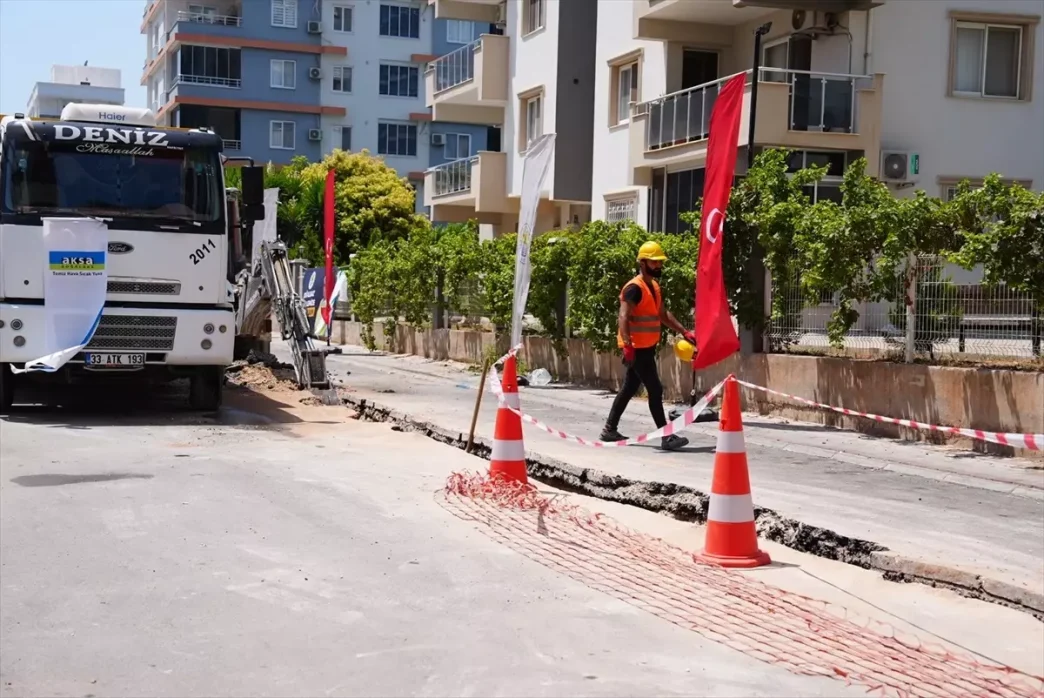 Erdemlide Dogal Gaz Altyapisi Calismalari Basladi