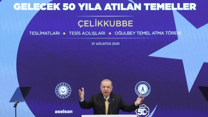 Erdogan Celik Kubbe ile hava savunmasinda artik farkli bir klasmana