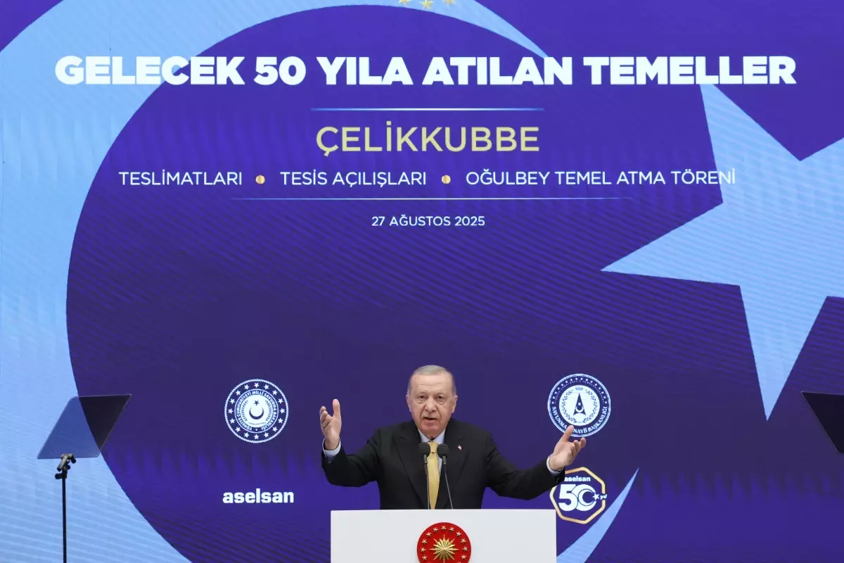 Erdogan Celik Kubbe ile hava savunmasinda artik farkli bir klasmana