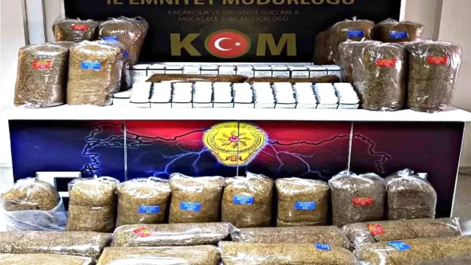 Erzincanda Durdurulan Otobuste 480 Paket Kacak Tutun Ele Gecirildi