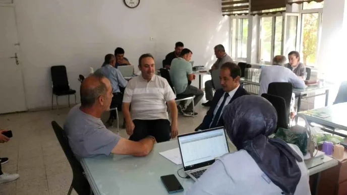Erzincanda Genel Tarim Sayimi Basladi