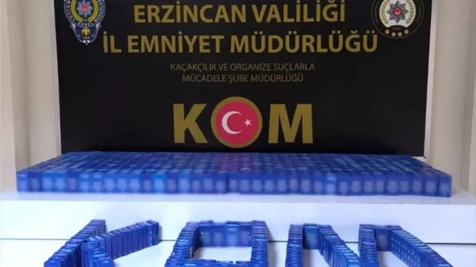 Erzincanda Kacakcilik Operasyonu Iki Supheli Gozaltinda