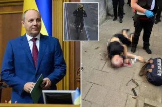 Eski Ukrayna Parlamento Baskani sokak ortasinda suikasta ugradi