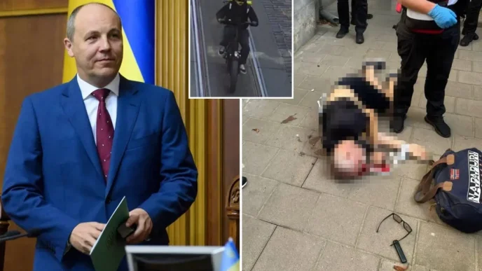 Eski Ukrayna Parlamento Baskani sokak ortasinda suikasta ugradi