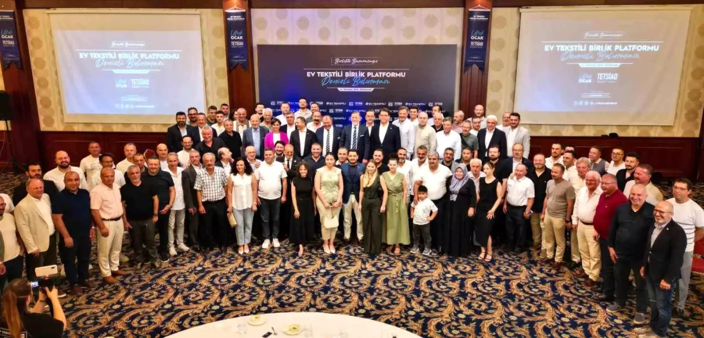 Ev Tekstili Birlik Platformundan Denizlide buyuk bulusma