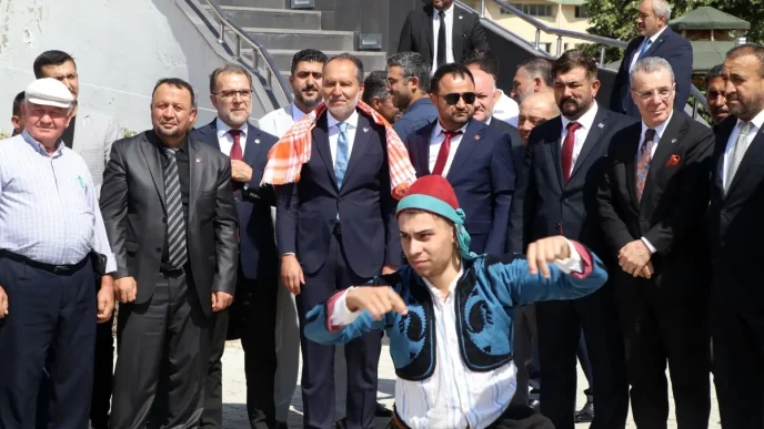 Fatih Erbakan Burdurda Konustu Paylasimda Adalet Yok