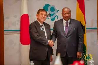 Gana ve Japonya Arasinda Kakao Isleme ve Altyapi Isbirligi Mutabakati