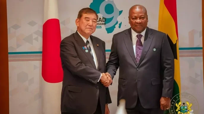 Gana ve Japonya Arasinda Kakao Isleme ve Altyapi Isbirligi Mutabakati