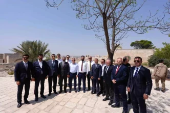 Gaziantep Heyeti Halepe Ziyarette Bulundu