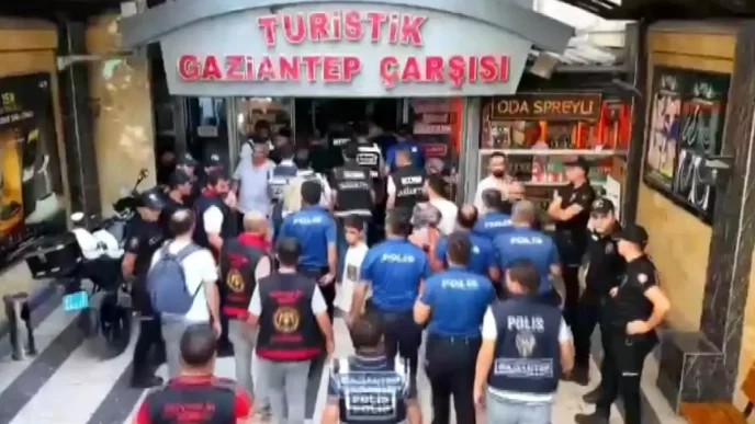 Gaziantepte Kacakcilik Operasyonu 23 Gozalti 5 Milyon TL Degerinde Emtia