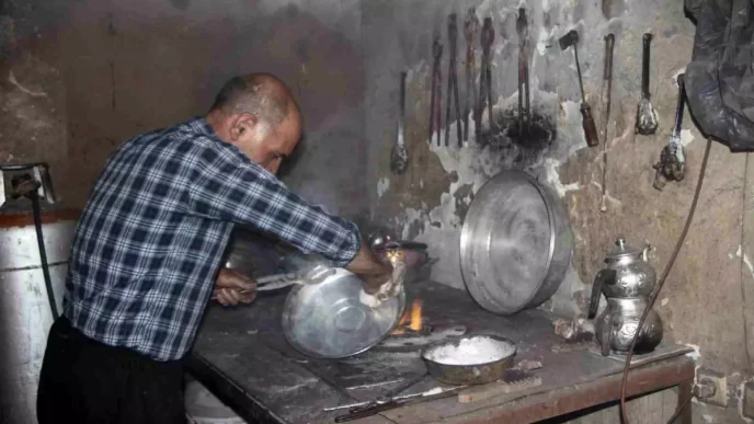 Gaziantepte Kalaycilik Meslegi Yok Olma Tehdidi Altinda