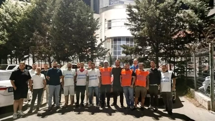 Gemlik Roda Limaninda Sendikalasma Sureci Sebebiyle Isten Cikarilan Isci Sayisi