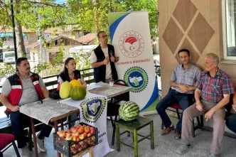 Goncek Kavunu icin Organik Tarim Egitimi Verildi
