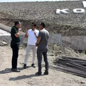 Gonende Kocbayir Goleti Insaati Devam Ediyor
