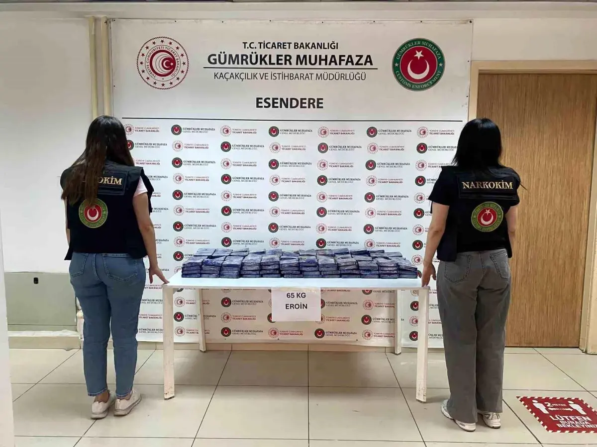 Gumrukler Muhafaza Ekiplerinden Buyuk Uyusturucu Operasyonu