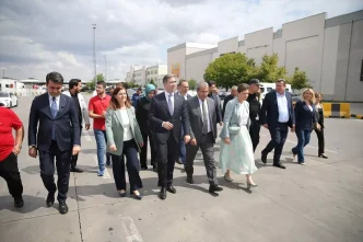 Gurbetcilerle Kapikule Sinir Kapisinda Bulusma