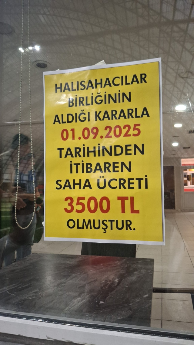 Halı saha ücretlerine okkalı zam