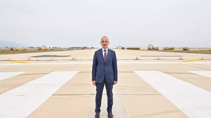 Hatay Havalimanindaki Onarim Calismalari Tamamlanmak Uzere