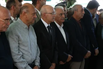 Hazine ve Maliye Bakani Mehmet Simsekin Agabeyi Nazmi Simsek Yalovada