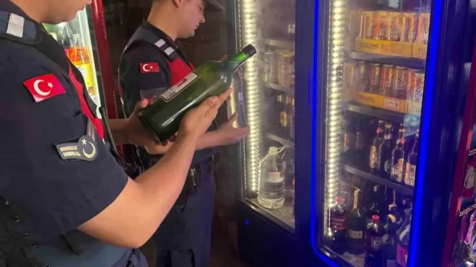 Incirliovada Kacak Alkol ve Tutun Denetimi Yapildi