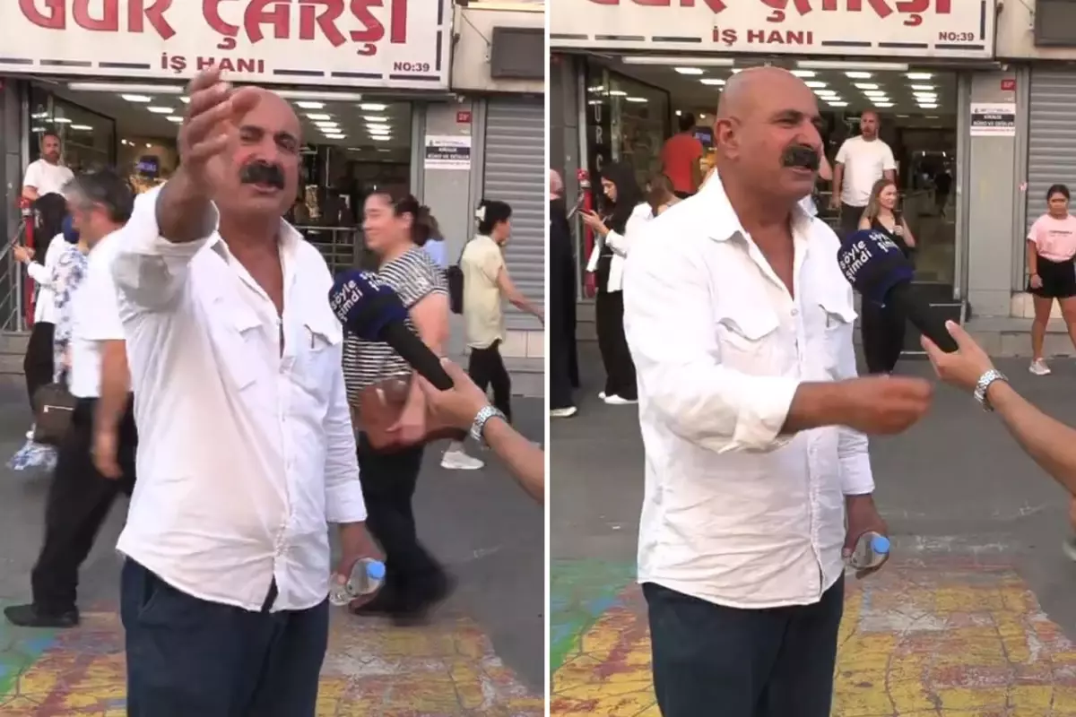 Insaat iscisinin ekonomi yorumu olay oldu Turkiyede acim diyen yalan