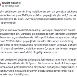 Issizlik Orani Tek Haneli Seviyede Kalmaya Devam Ediyor